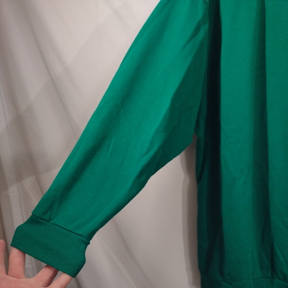 Tee Dee's - Green Holiday Christmas Bears Sweatshirt Size Med Made In USA. In pr - Picture 9 of 9